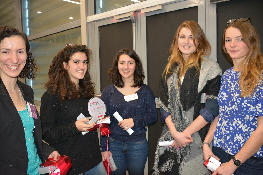 Les gagnantes du Challenge Innovatech 2017 Normandie