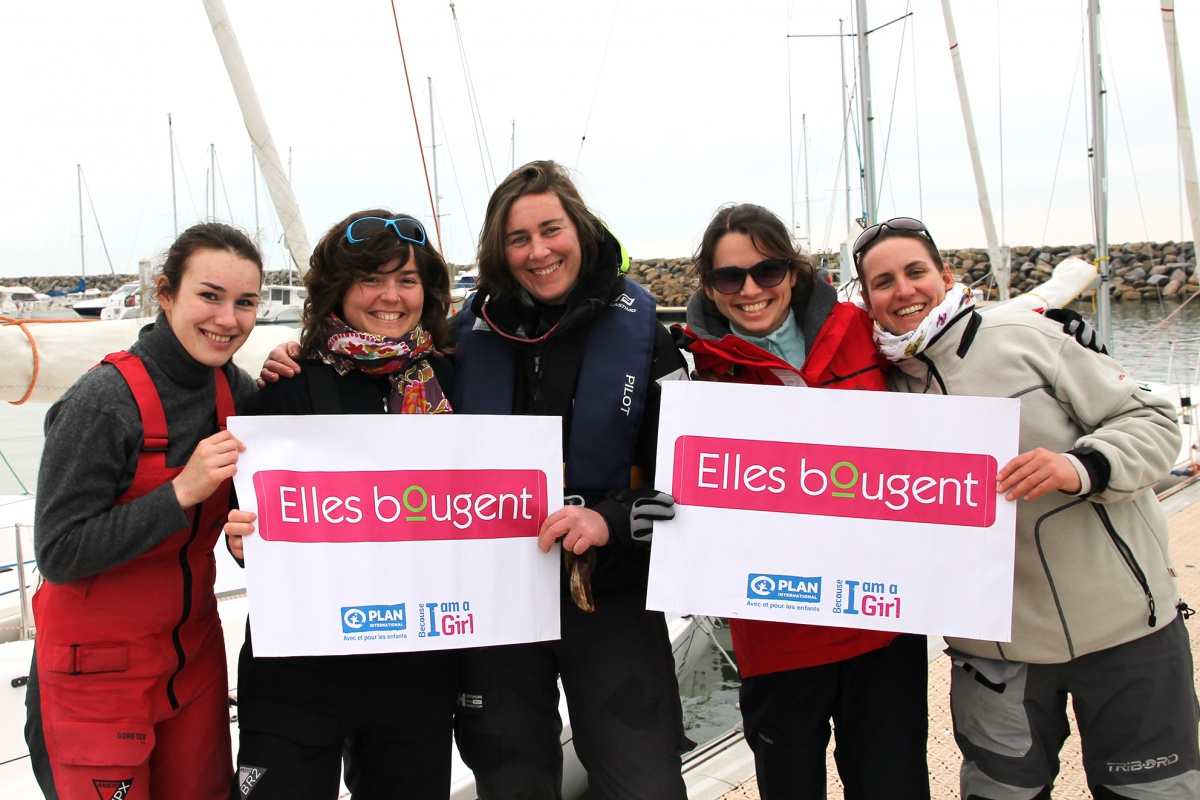 L'équipage Elles Bougent à la Women's Cup