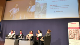Table ronde femmes et industrie à la finale du challenge innovatech 2017