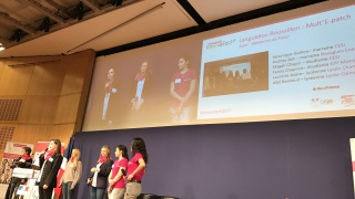 Equipe Bretagne, finale du challenge innovatech 2017 à Bercy
