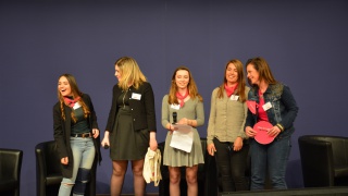 Equipe Normandie, finale du challenge innovatech 2017 à Bercy