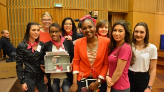 Equipe Picardie, finale du challenge innovatech 2017 à Bercy