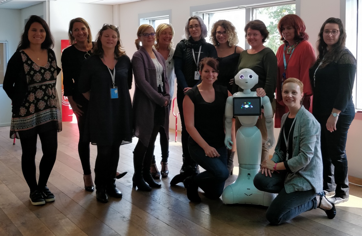 Elles Bougent souhaite la bienvenue à Softbank Robotics&nbsp;! 
