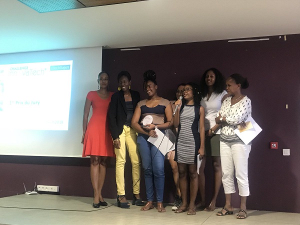 Challenge InnovaTech Martinique&nbsp;: l'équipe rouge finaliste FOOD'I PRETTY