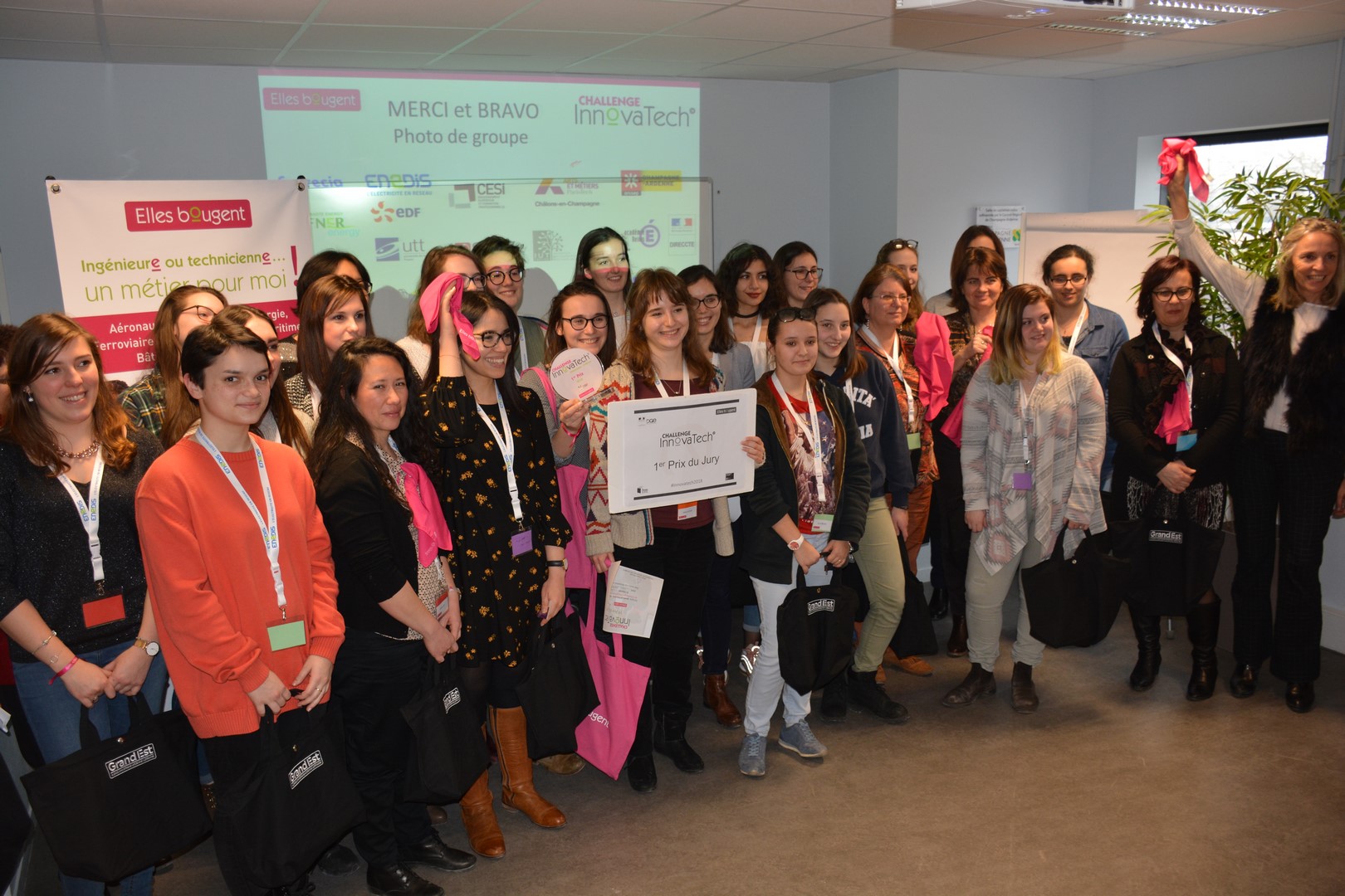 Challenge InnovaTech 2018 Champagne-Ardenne&nbsp;: Bravo à l'équipe 