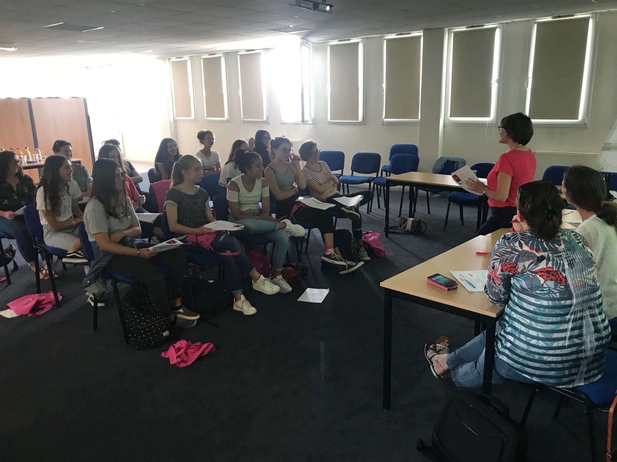 Les Elles de l'Océan chez Fountaine-Pajot Catamarans à La Rochelle