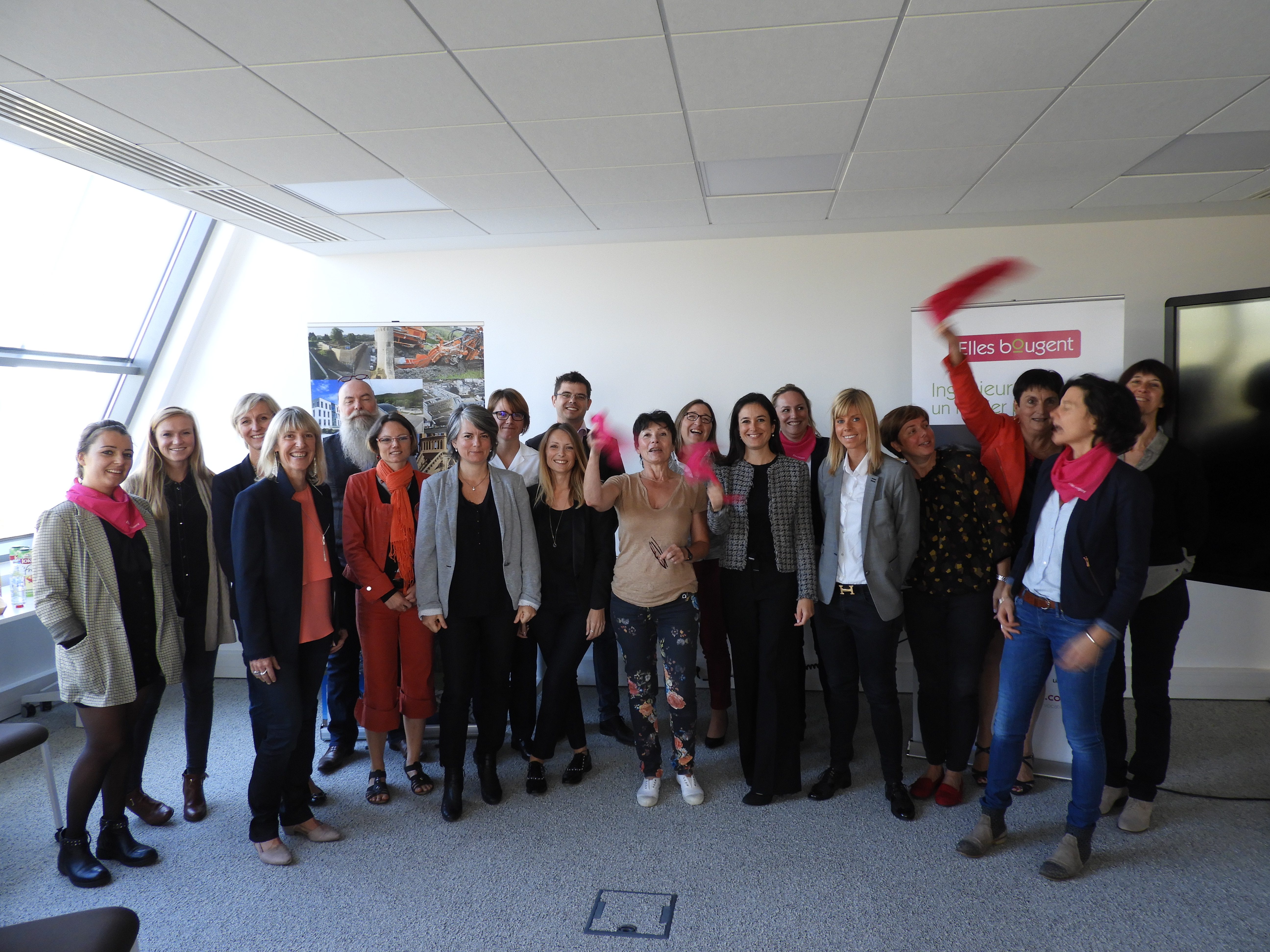 Elles Bougent Lorraine : rentrée 2018-2019 chez Vinci Construction