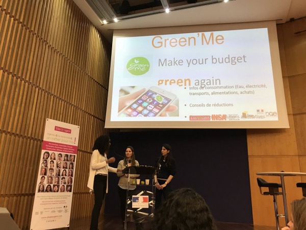 Challenge InnovaTech 2019 Ile-de-France&nbsp;: L'ÉQUIPE ORANGE POUR LE PROJET « GREEN'ME »