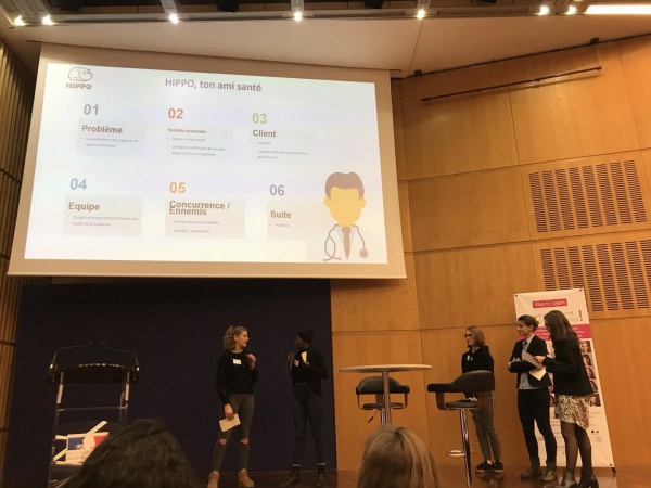 Challenge InnovaTech 2019 Ile-de-France&nbsp;: L'ÉQUIPE ROSE POUR LE PROJET 
