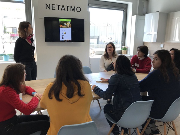 Elles innovent pour le Numérique en Ile-de-France&nbsp;: visite du showroom de Netatmo, la maison intelligente