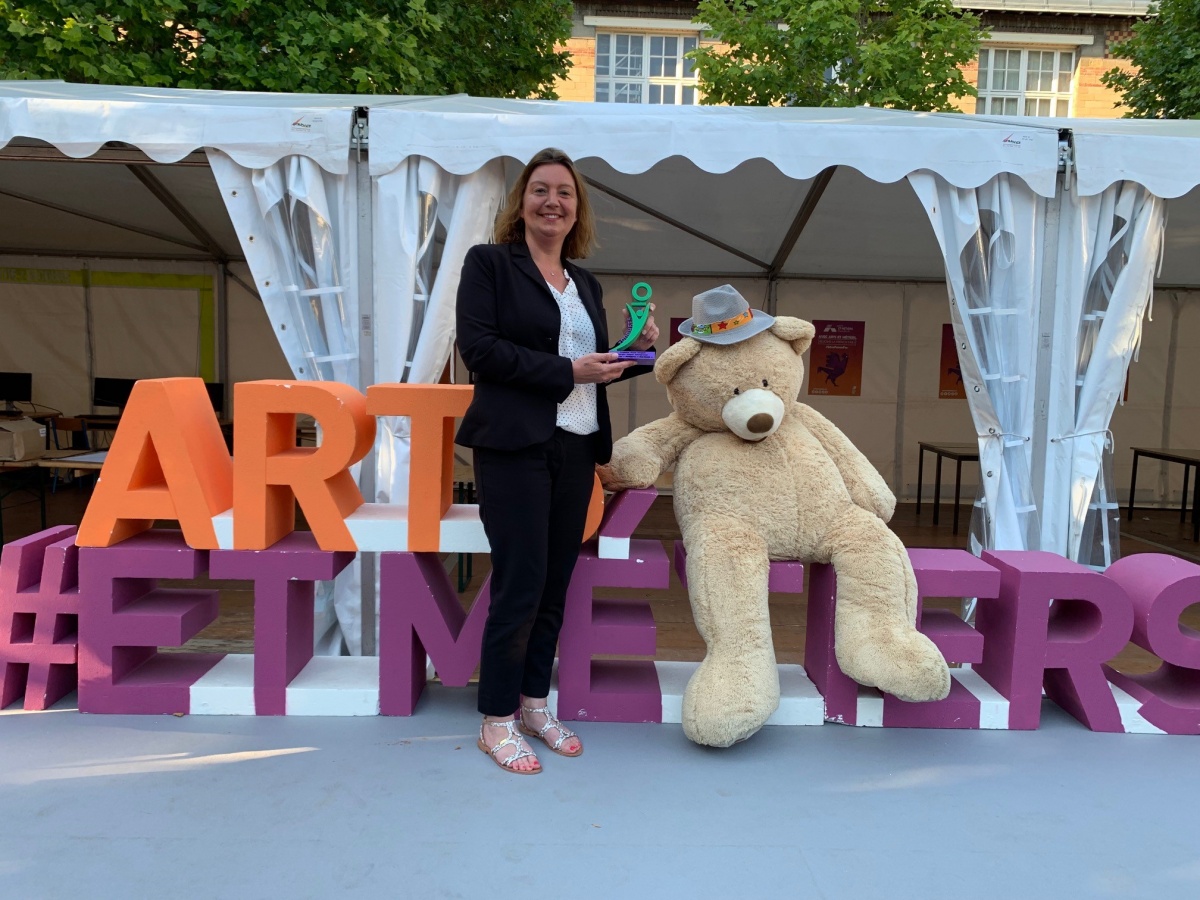 Trophées Elles bougent - Synergie Campus Entreprises, région Sud-Ouest : 1er prix pour notre déléguée régionale !