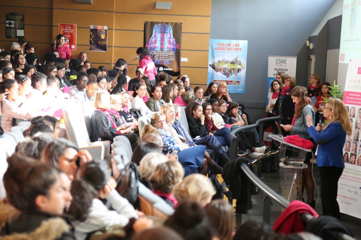 Elles Bougent pour l'Energie en Ile-de-France à l'ESME Sudria