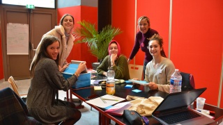 InnovaTech 2019 Centre Val-de-Loire 2019&nbsp;: l'équipe verte pour le projet Time org