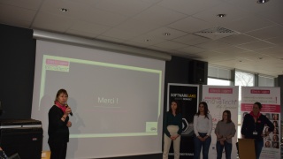 InnovaTech 2019 Centre Val-de-Loire 2019&nbsp;: l'équipe bleue pour le projet Locaux Room Centre