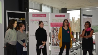 InnovaTech 2019 Centre Val-de-Loire 2019&nbsp;: l'équipe bleue pour le projet Locaux Room Centre