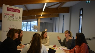 InnovaTech 2019 Centre Val-de-Loire 2019&nbsp;: l'équipe bleue pour le projet Locaux Room Centre