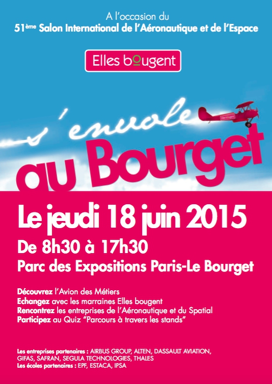 Elles s'envole au Bourget 2015
